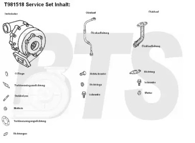 Компрессор BTS Turbo T981518